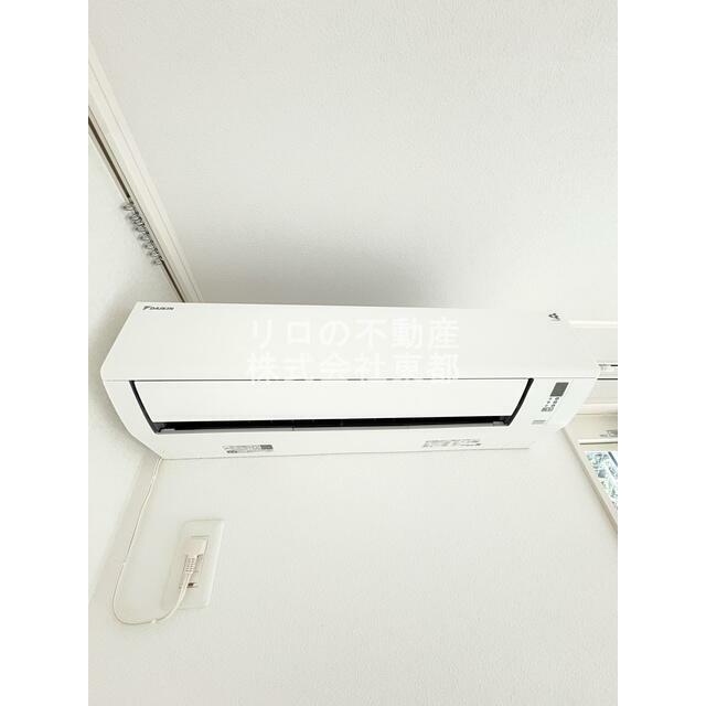 エアコン設置済みなので入居後すぐに使えて快適です！