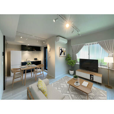 家具・調度品等はCG 加工です。実際の賃貸住居 には含まれません