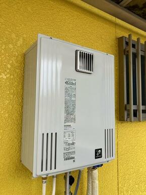 ガス給湯機　新品交換済み