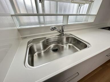 シンク「広々使いやすいシンクです。」