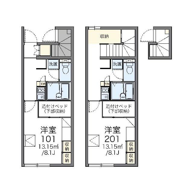 代表的な間取のため実際の間取とは異なる場合があります