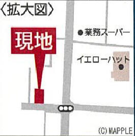 現地案内図・拡大