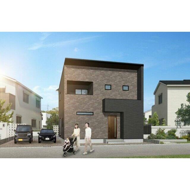※完成イメージ画像です。8月完成予定。資料やモデルハウスでのご内覧も可能です。