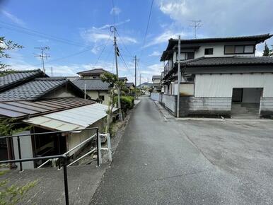 前面道路