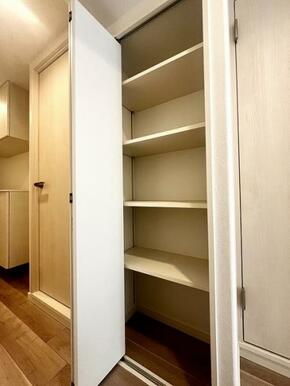 「収納」便利な可動棚です。