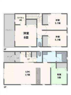 1号棟・4LDK+テレワークルーム
