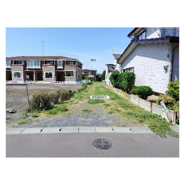 前面道路を含む現地写真