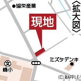 現地案内図・拡大