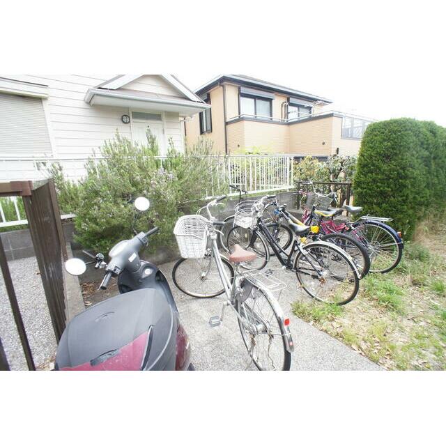 自転車置き場あります☆