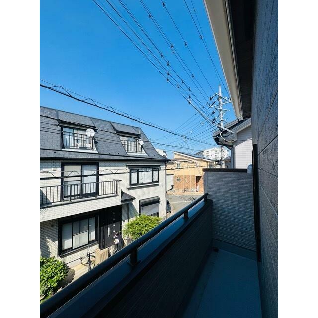 洗濯物を干す場所といえばここ（1号棟）