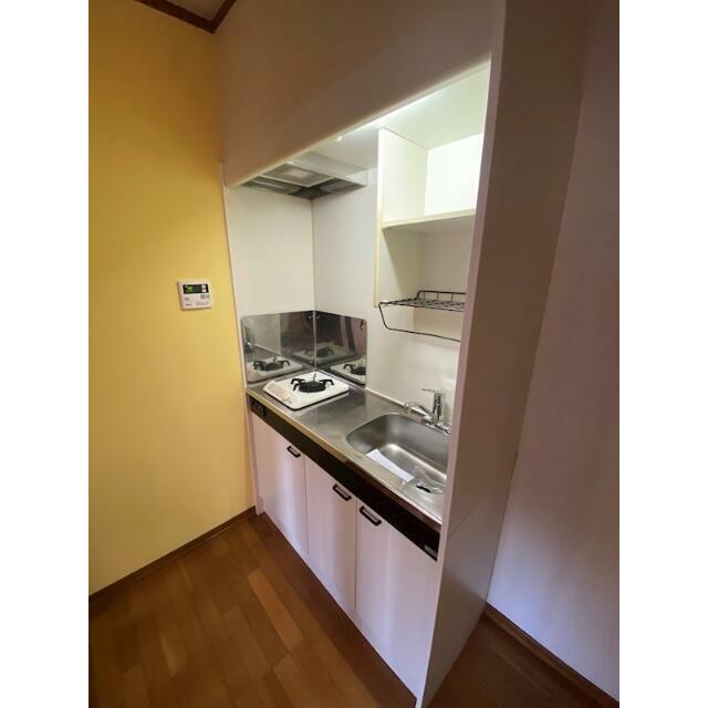 使いやすいシンプルな１口ガスコンロ付キッチン