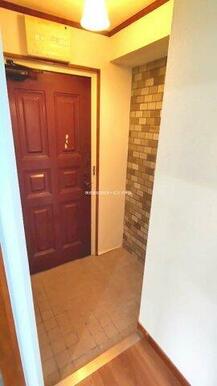 落ち着いた玄関です