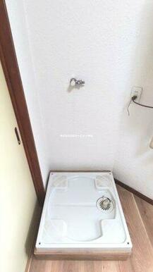 室内洗濯機置き場です