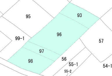 敷地は全４筆になります