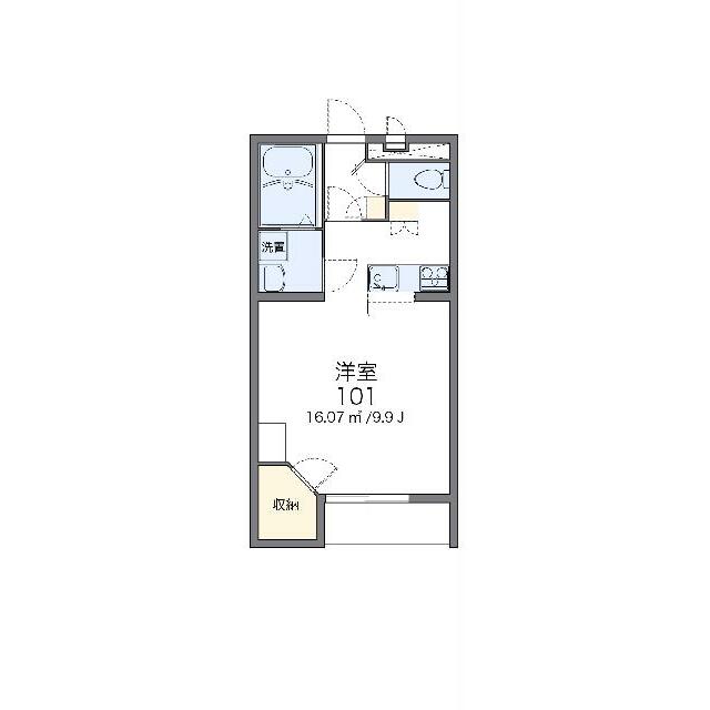 代表的な間取のため実際の間取とは異なる場合があります