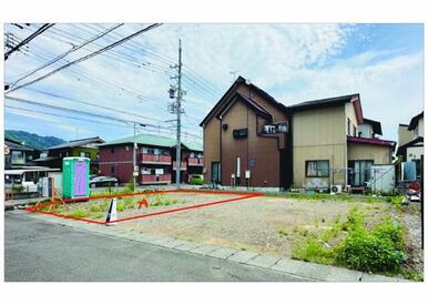 角地、駐車場２台