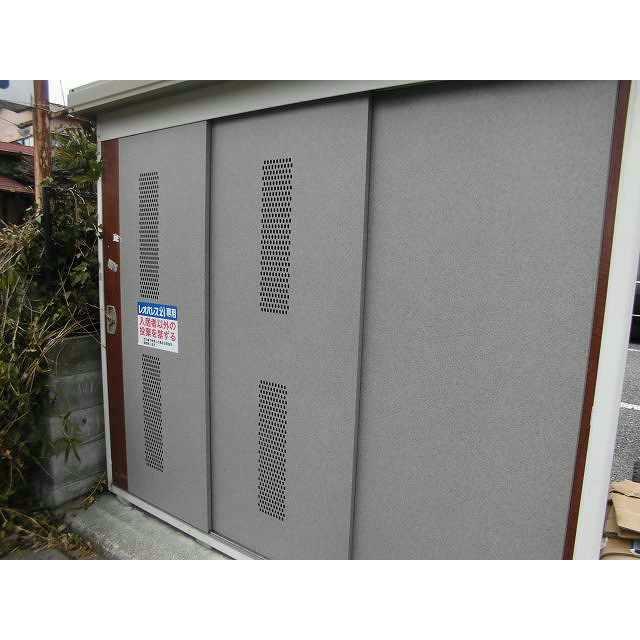 入居者様専用ゴミ庫です。