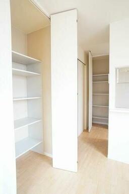 ＬＤＫにも収納があります。