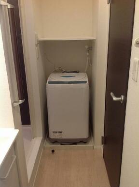 洗濯機付き