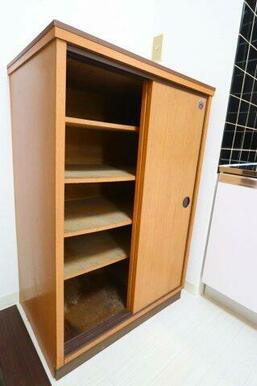 シューズボックスもあるので玄関もすっきり♪