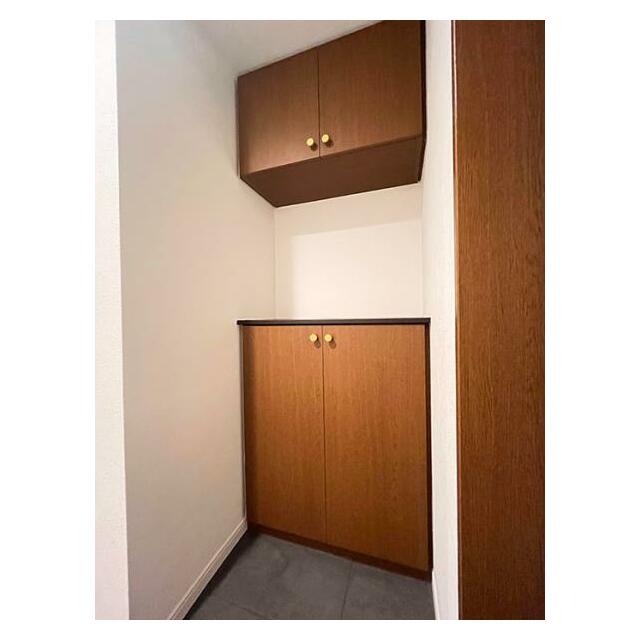 「玄関」シューズボックス付き