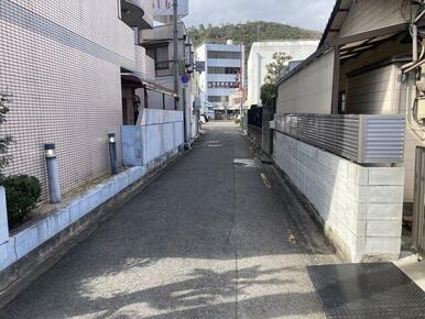 前面道路