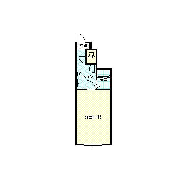 207号室は反転タイプです
