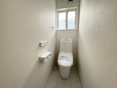 清潔感のあるトイレです