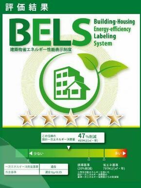 この建物は、ＢＥＬＳ（建築物省エネルギー性能表示制度）認証によるＺＥＨ－Ｍ評価取得建築物（一次エネ…