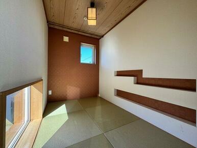 しっかり明かりも取れて、おしゃれなモダン和室。