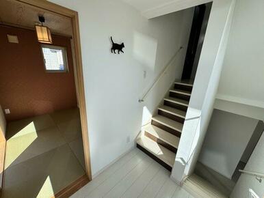 中二階の階段部分