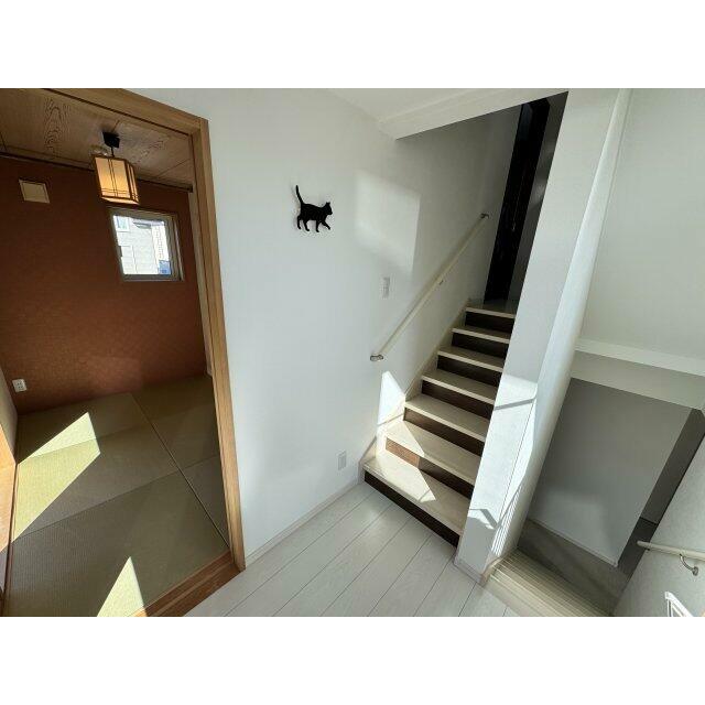 中二階の階段部分