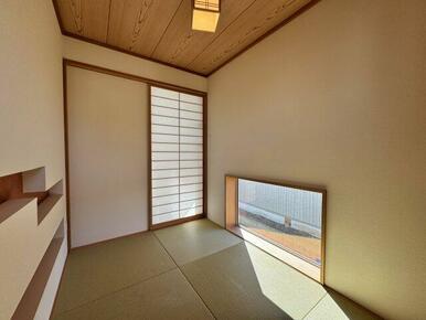 来客や作業場にちょうど良い空間です。