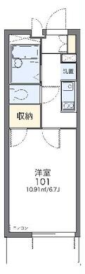 代表的な間取のため実際の間取とは異なる場合があります