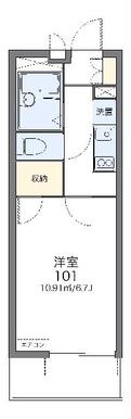 代表的な間取のため実際の間取とは異なる場合があります
