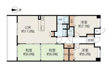 ４ＬＤＫの広々間取りです！