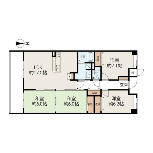 ４ＬＤＫの広々間取りです！