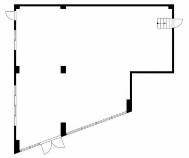 １階の間取図