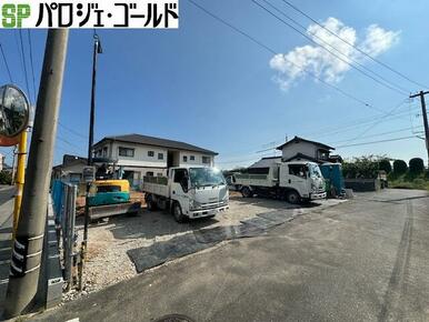 現地建築中の様子です。お気軽にお問い合わせください。