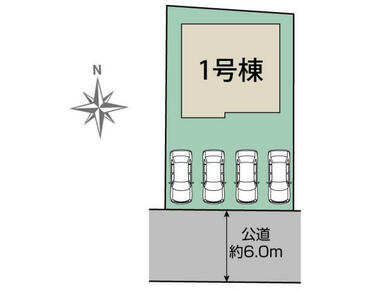 稲沢市平和町光和1棟 区画図