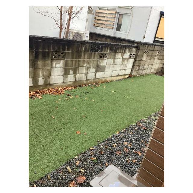 南側庭（東側より撮影）