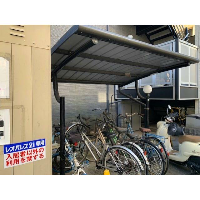 駐輪場　原付＆自転車のみ駐輪可能
