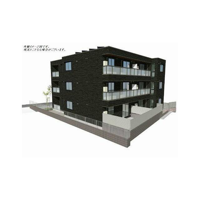 ３階建てマンションです。オートロック共用玄関です。
