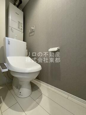 清潔感をキープできる快適な洗浄便座付きです