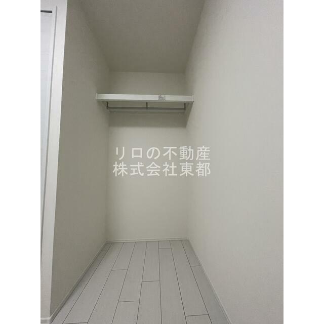 パイプハンガー付き☆畳まず衣類を掛けることができます♪