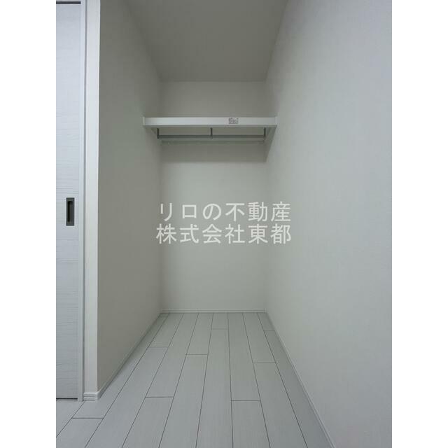 パイプハンガー付き☆畳まず衣類を掛けることができます♪
