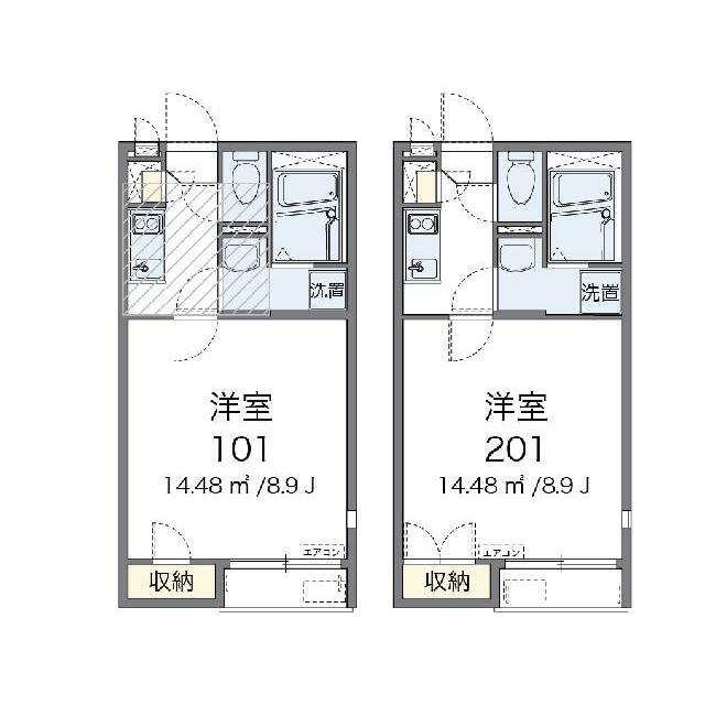 代表的な間取のため実際の間取とは異なる場合があります