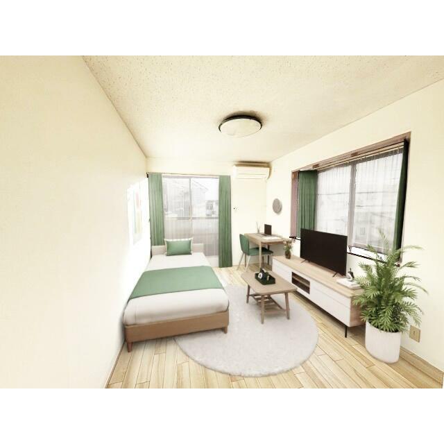 こちらの家具はCGです。家具付きではございません。