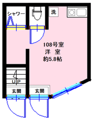 アーバンプレイス四ツ谷三丁目　室内洗濯機置場有り