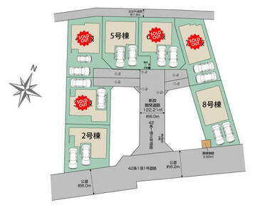 川口市石神9棟 区画図